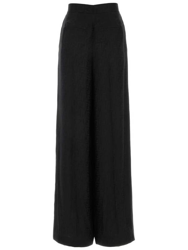 Fendi Straight Pants Black