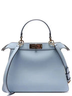 Fendi Peekaboo ISeeU Medium Tote Bag Blue