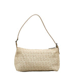 Fendi  Handbags Porch 8BR267 Beige Canvas Leather  Fendi