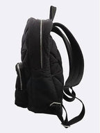 Bottega Veneta 652188 Black color maxi intrecciato nylon backpack