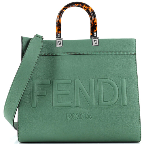 FENDI Sunshine Shopper Tote Leather Medium