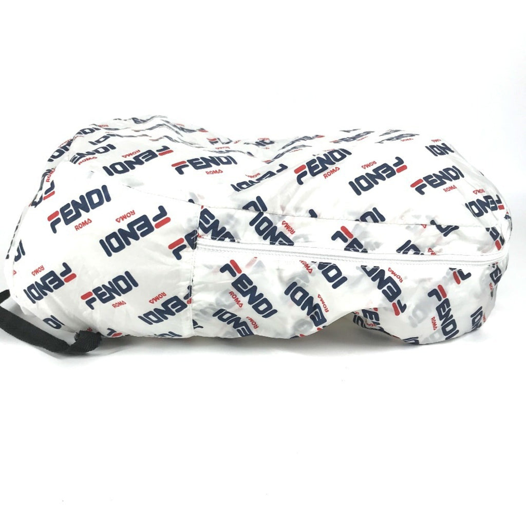 Fendi Navy  Color  Nylon Backpack ()