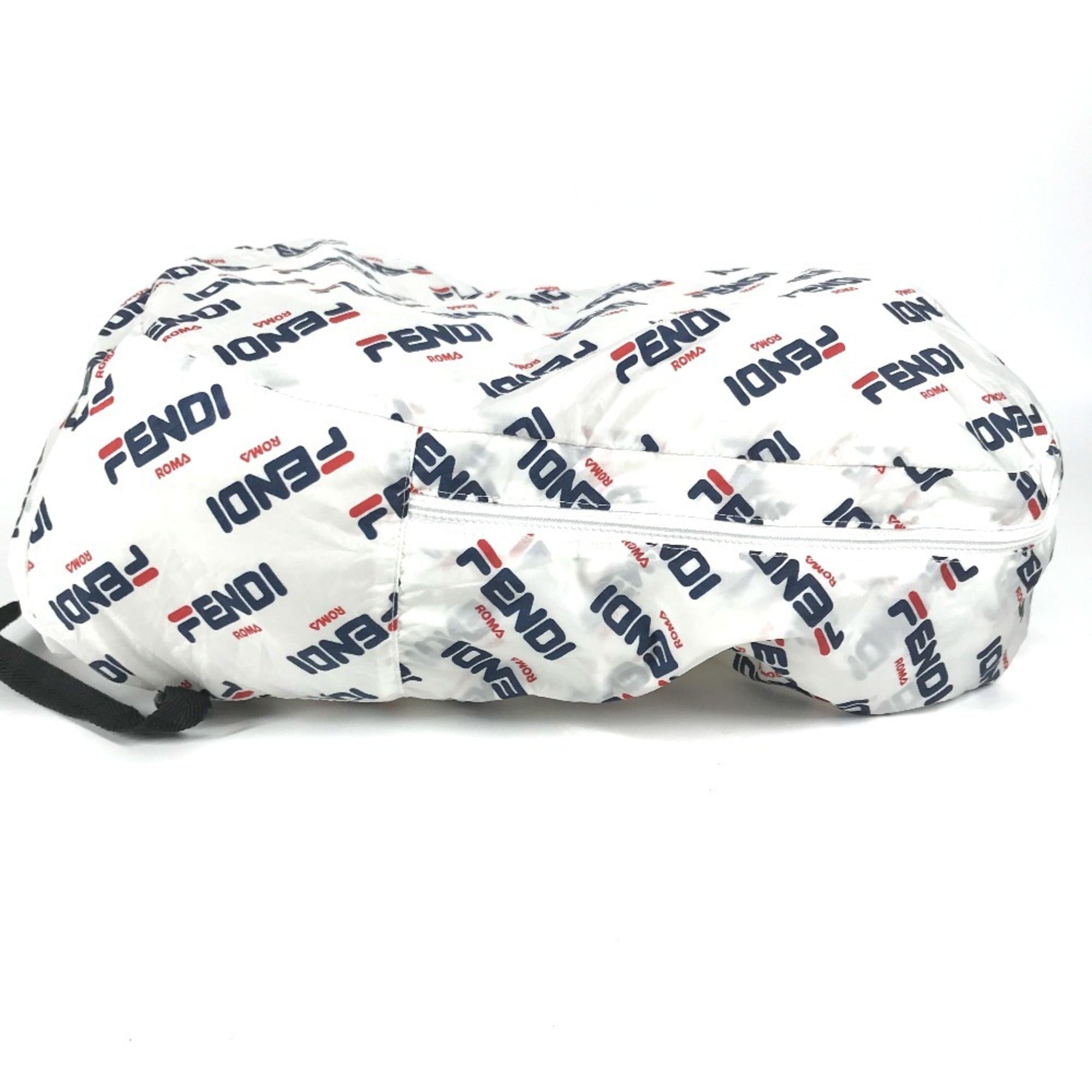 Fendi Navy  Color  Nylon Backpack ()