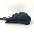 FENDI Tote Bag Nylon, Leather black vintage Zucca Women