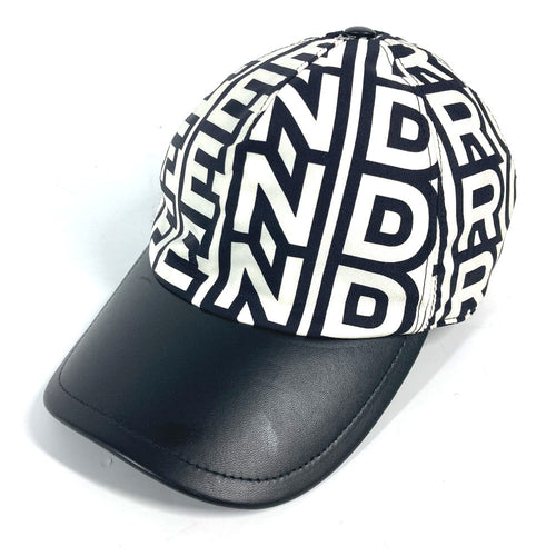 FENDI cap FXQ768 Nylon white Marc Jacobs collaboration logo Women