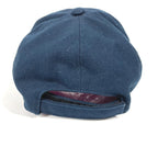 FENDI cap FXQ768 cotton Navy logo