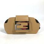 FENDI sunglasses 7AS069 leather beige FF logo sunglasses case