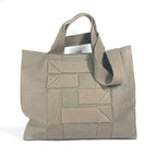 FENDI Tote Bag  7VA558 canvas khaki TOTE CANVAS mens