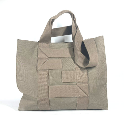 FENDI Tote Bag  7VA558 canvas khaki TOTE CANVAS mens