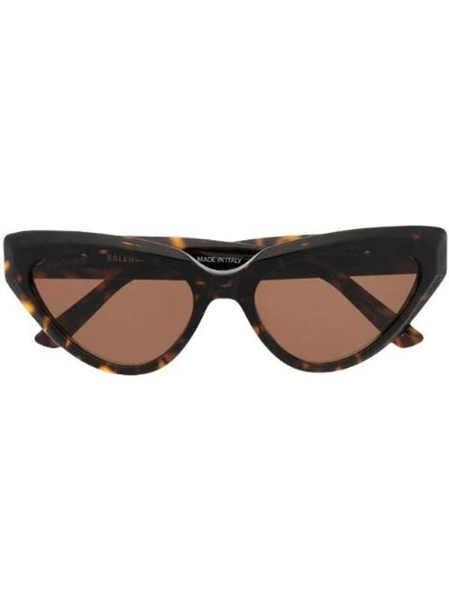 Balenciaga Eyewear Logo Decorated Cat Eye Frame Sunglasses BB0270S