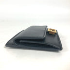FENDI Card Case 8M0423 leather black name card holder Baguette Card Case Women