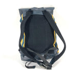 FENDI Backpack 7VZ031 Canvas / leather yellow Optikal Stripes mens