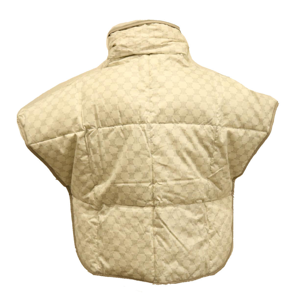 CELINE Macadam Shoulder Jacket Cotton Whe  40242