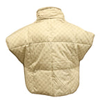 CELINE Macadam Shoulder Jacket Cotton Whe  40242