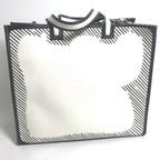 FENDI Tote Bag 8BH357 Coated canvas white Joshua Vides Collaboration Shopper bag
