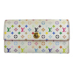 Louis Vuitton Monogram Multicolor Long Wallet M93744