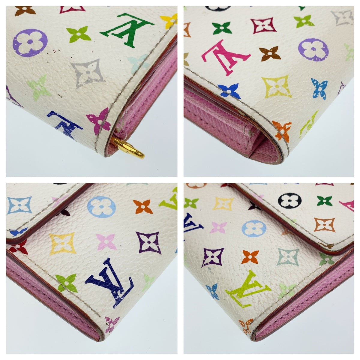 Louis Vuitton Monogram Multicolor Long Wallet M93744