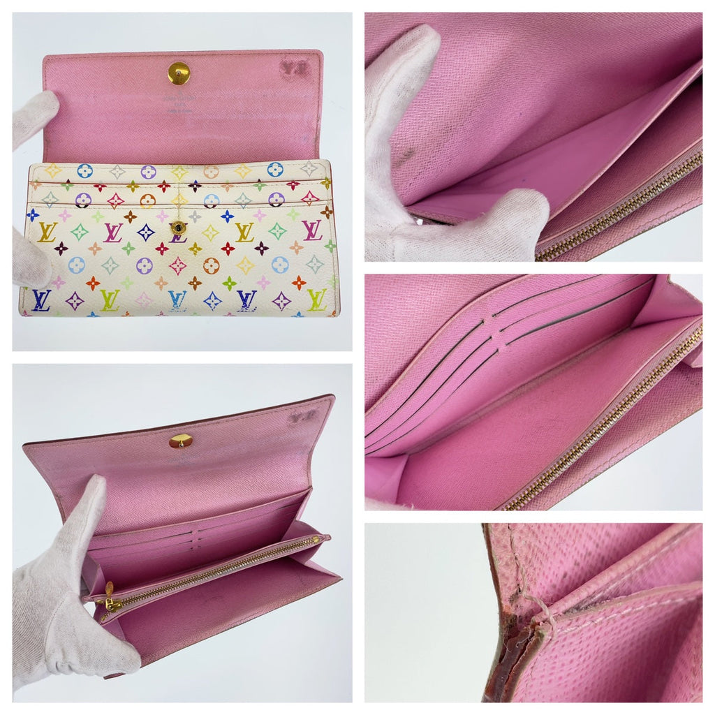 Louis Vuitton Monogram Multicolor Long Wallet M93744