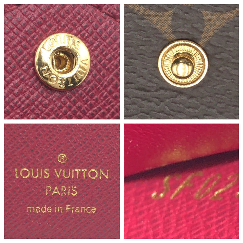 Louis Vuitton Monogram Victorine Wallet Brown PVC