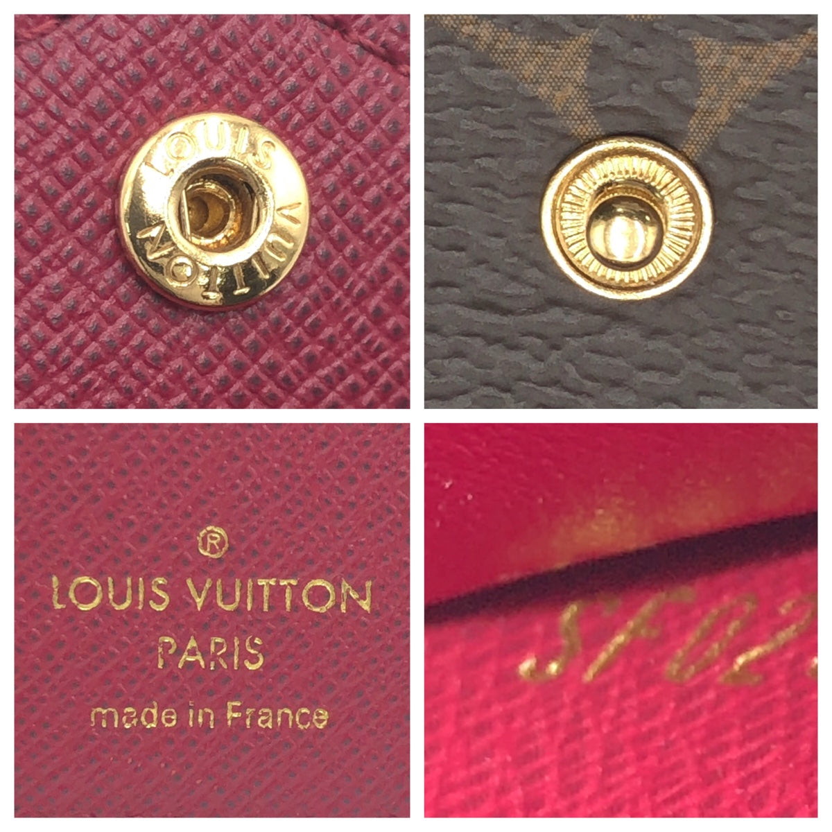 Louis Vuitton Monogram Victorine Wallet Brown PVC
