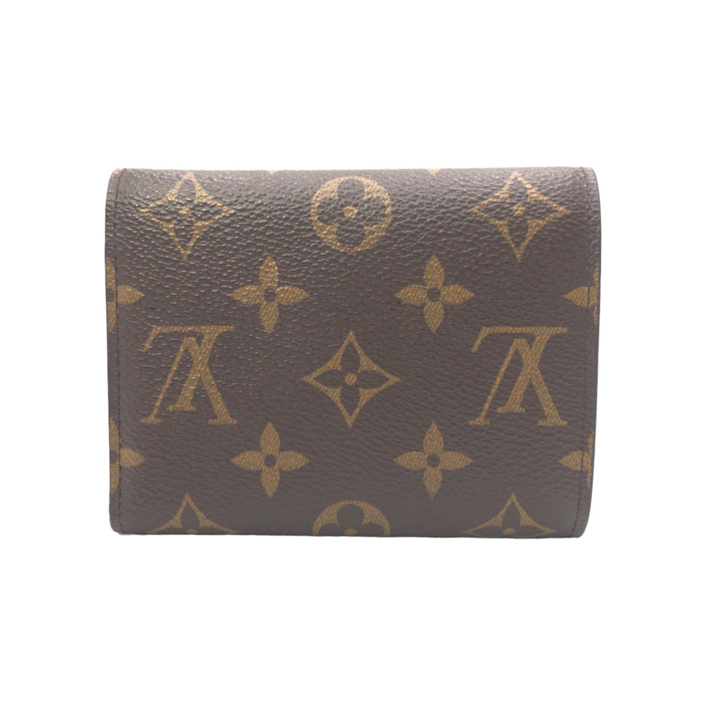 Louis Vuitton Monogram Victorine Wallet Brown PVC