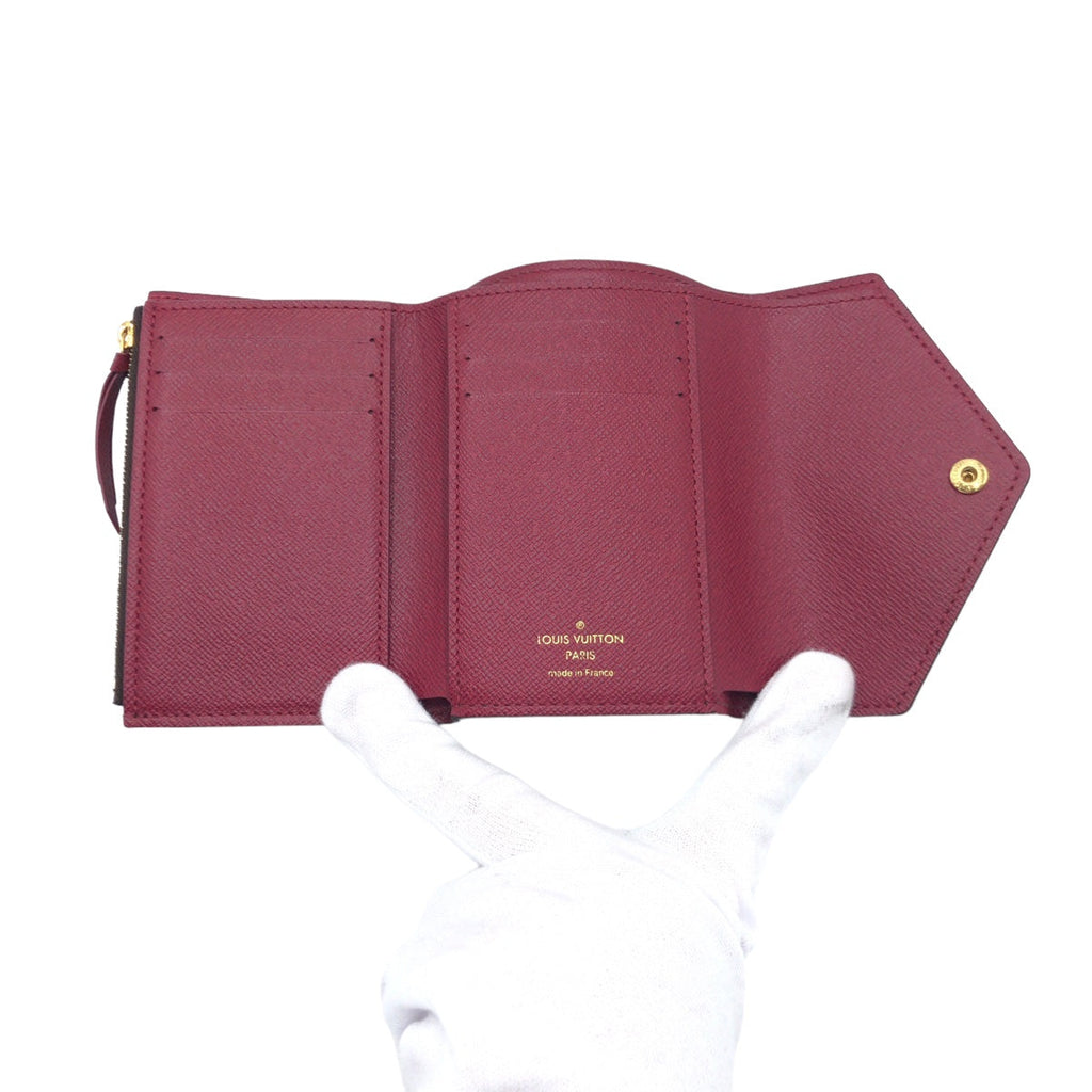 Louis Vuitton Monogram Victorine Wallet Brown PVC