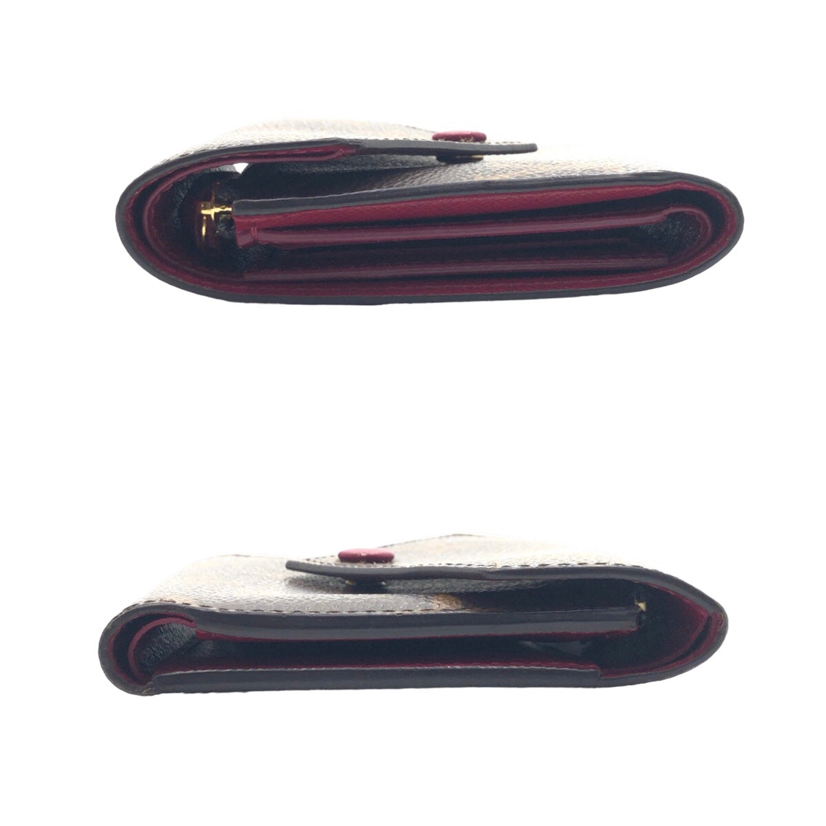 Louis Vuitton Monogram Victorine Wallet Brown PVC