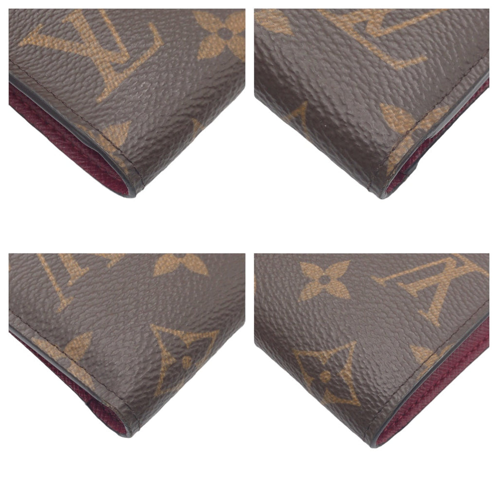 Louis Vuitton Monogram Victorine Wallet Brown PVC