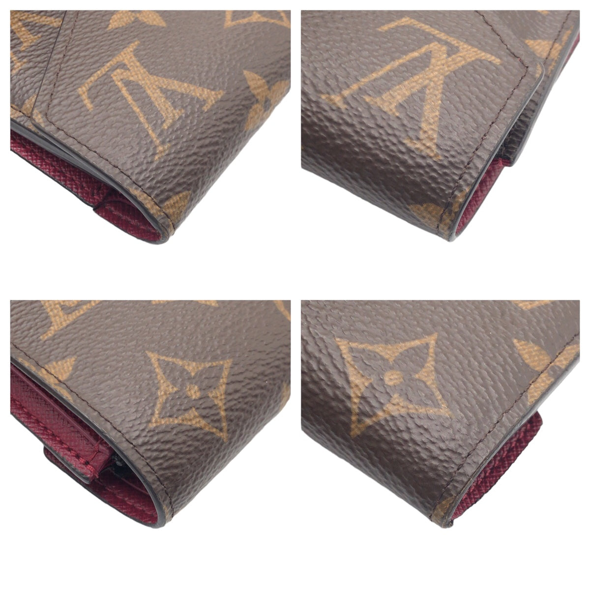Louis Vuitton Monogram Victorine Wallet Brown PVC