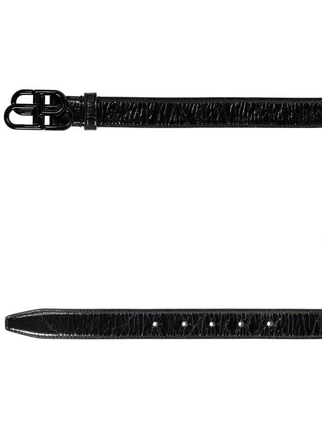 Balenciaga Balenciaga Leather Belt, Women's, Black
