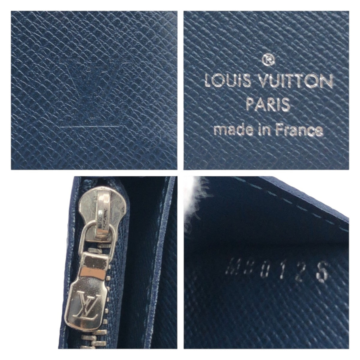 Louis Vuitton Taiga Portefeuille Brazza Wallet M30502