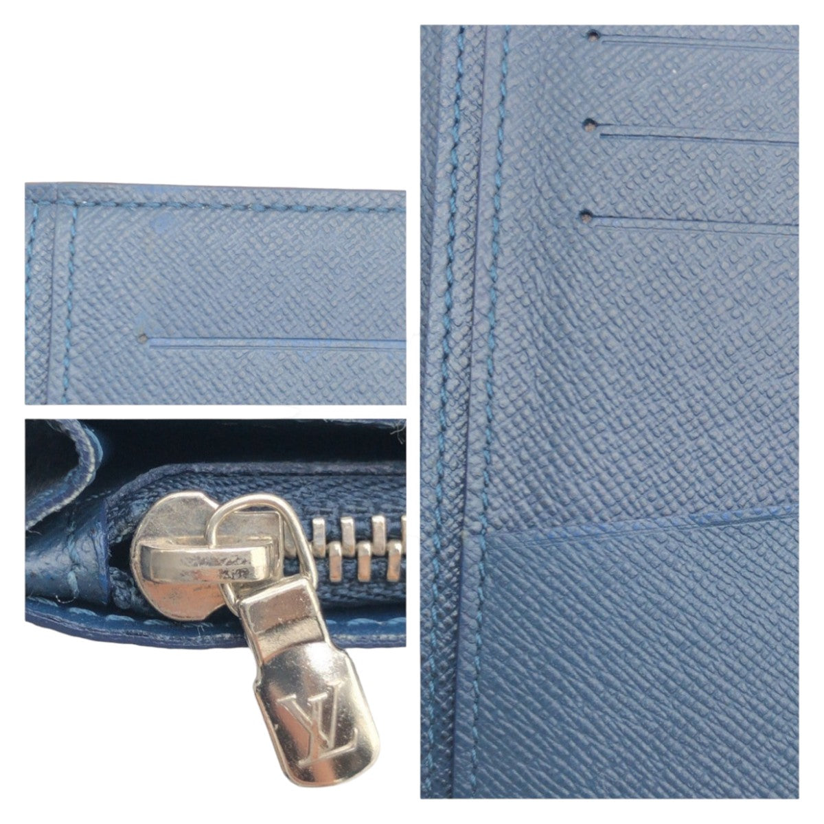Louis Vuitton Taiga Portefeuille Brazza Wallet M30502