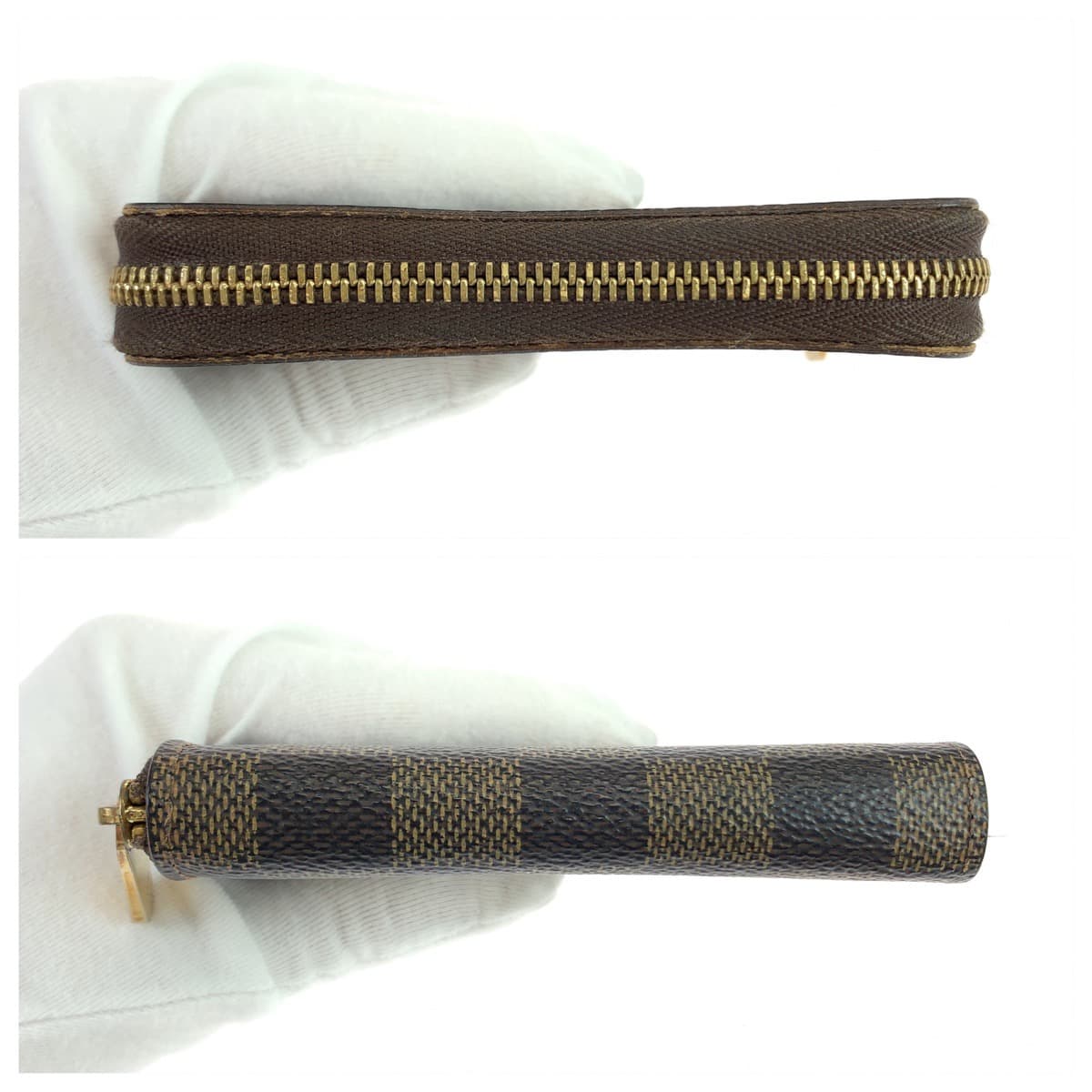 Louis Vuitton Damier Ebene Zippy Coin Purse N60213