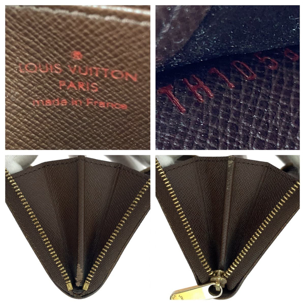 Louis Vuitton Damier Ebene Zippy Coin Purse N60213