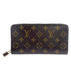 Louis Vuitton Monogram Zippy Wallet Python Brown