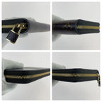 Louis Vuitton Monogram Zippy Wallet Python Brown