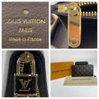 Louis Vuitton Monogram Zippy Wallet Python Brown