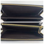Louis Vuitton Monogram Zippy Wallet Python Brown