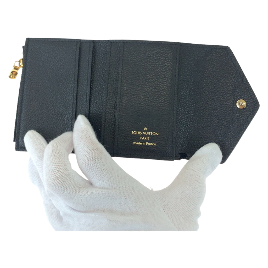 Louis Vuitton Monogram Empreinte Zoe Wallet Black