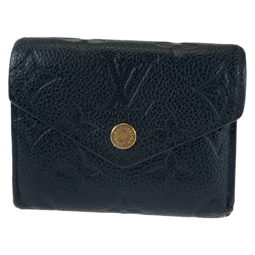 Louis Vuitton Monogram Empreinte Zoe Wallet Black
