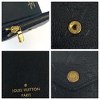 Louis Vuitton Monogram Empreinte Zoe Wallet Black