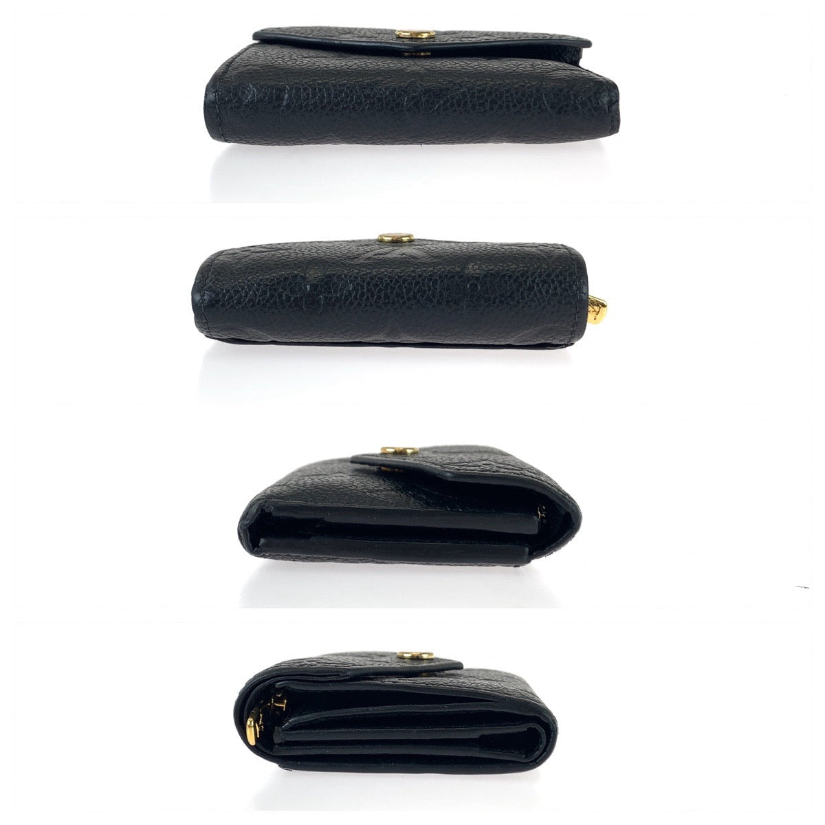 Louis Vuitton Monogram Empreinte Zoe Wallet Black