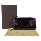Louis Vuitton Vernis Zippy Wallet Patent Leather