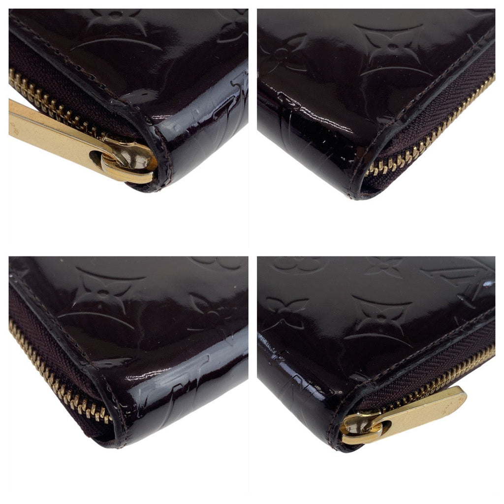 Louis Vuitton Vernis Zippy Wallet Patent Leather