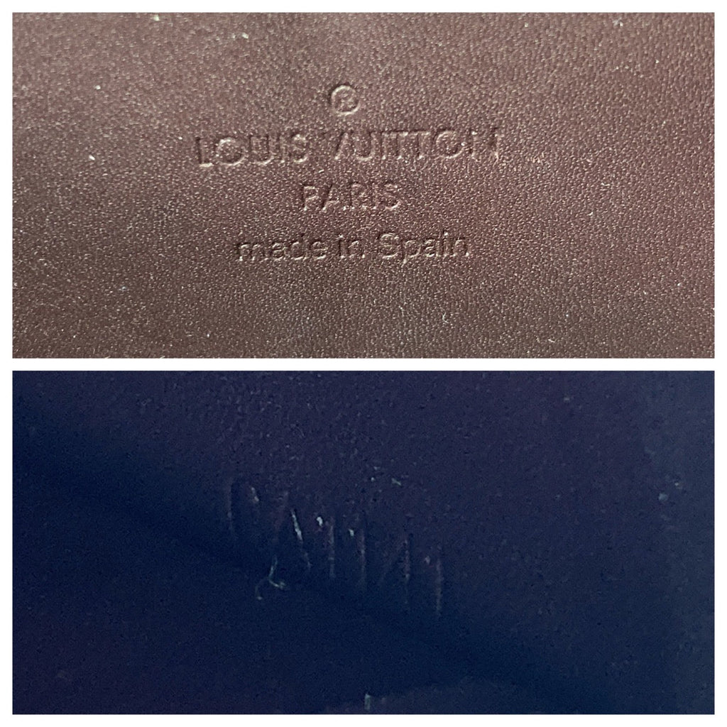 Louis Vuitton Vernis Zippy Wallet Patent Leather