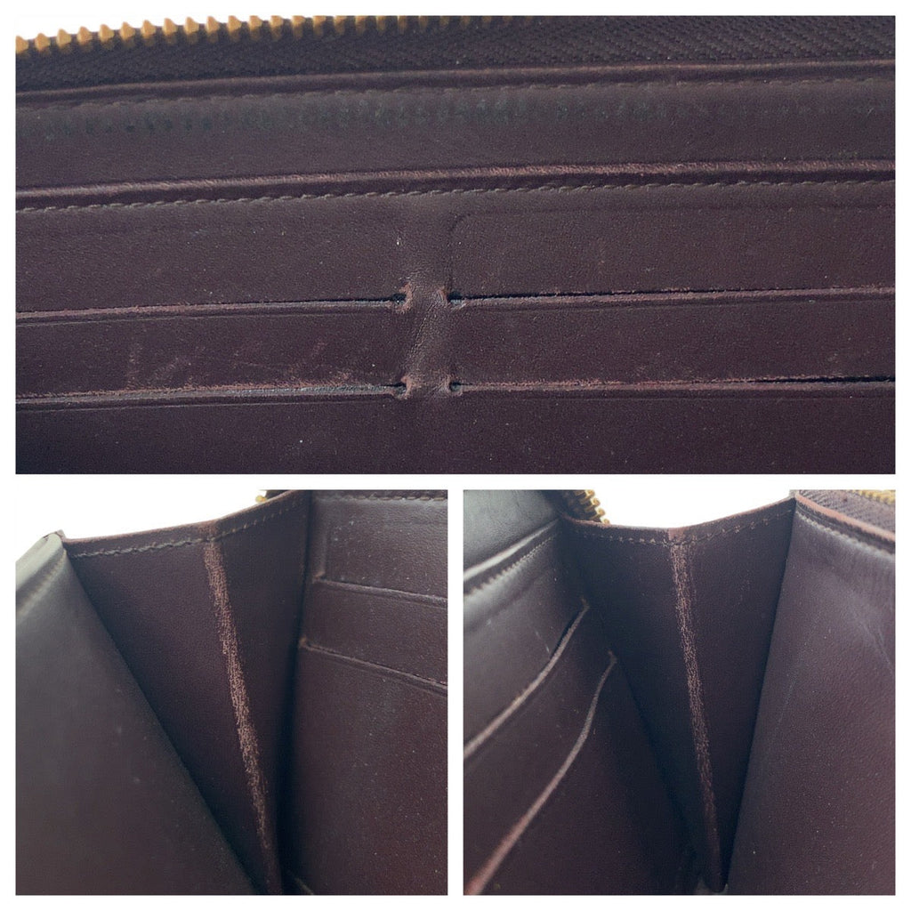 Louis Vuitton Vernis Zippy Wallet Patent Leather