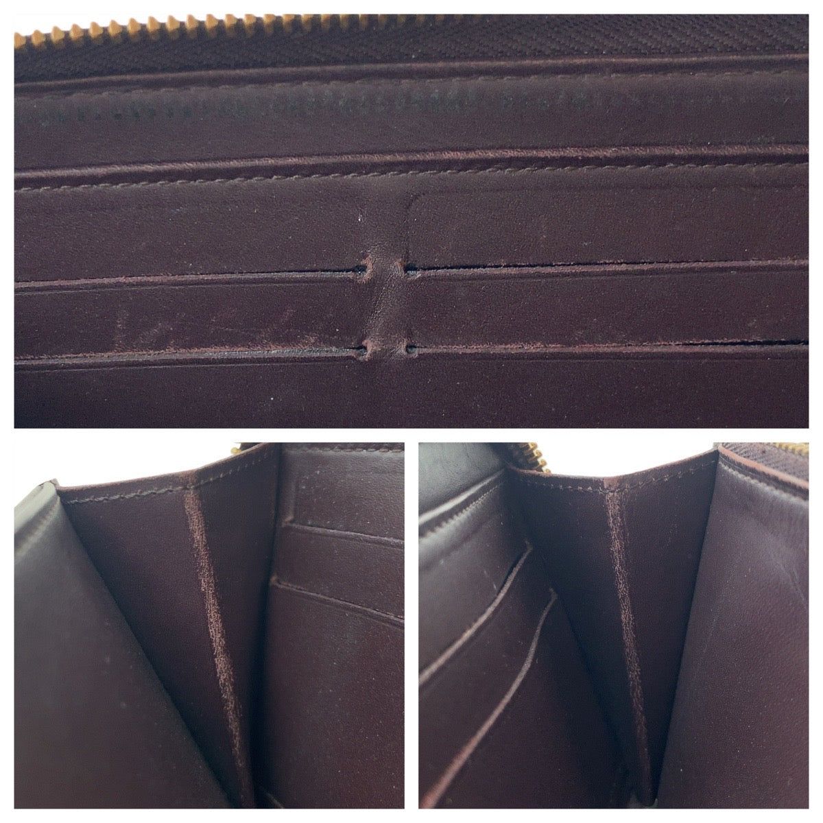 Louis Vuitton Vernis Zippy Wallet Patent Leather
