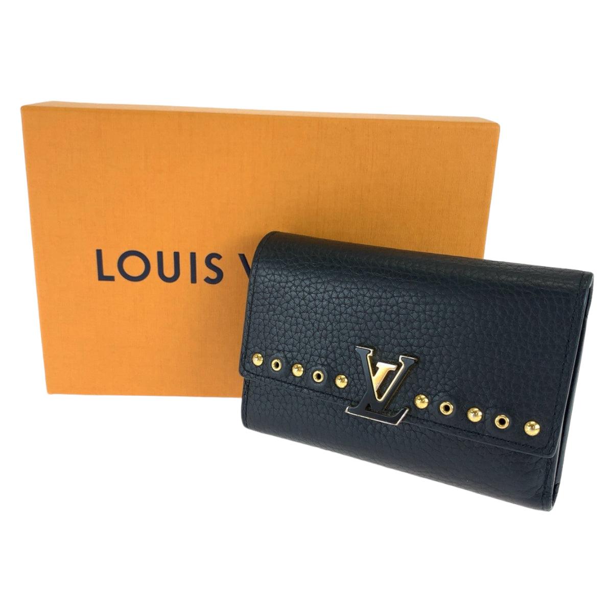 Louis Vuitton Capucines Leather Wallet M64102