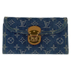Louis Vuitton Denim Amelia Long Wallet M95511