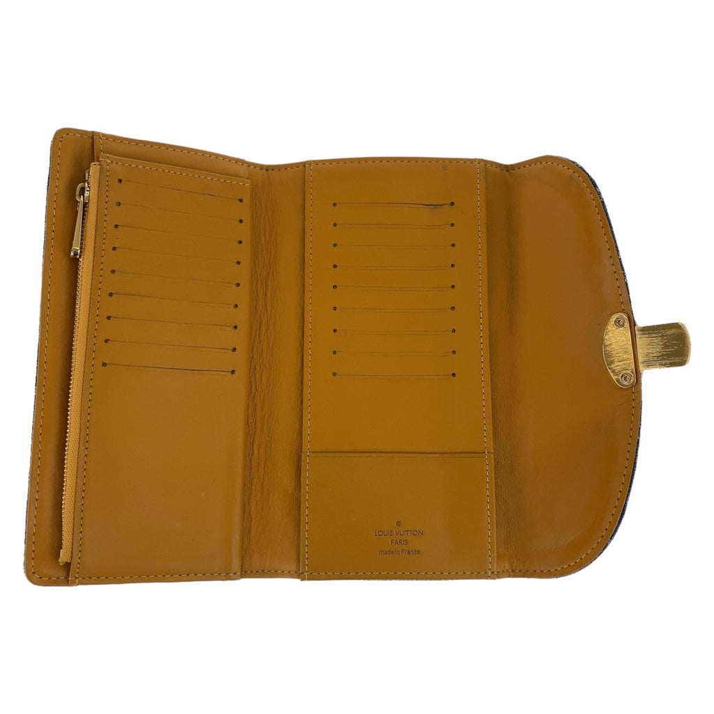 Louis Vuitton Denim Amelia Long Wallet M95511